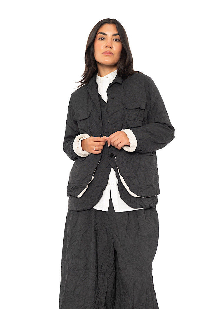 CRINKLE UTILITY JACKET