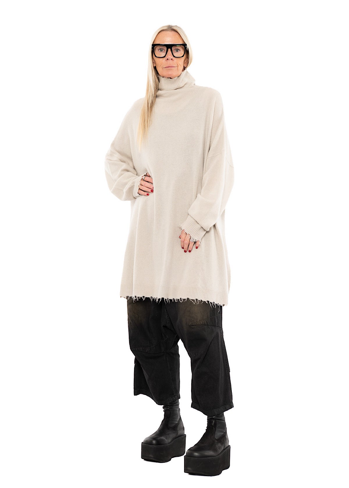 RUNDHOLZ DIP PULLOVER