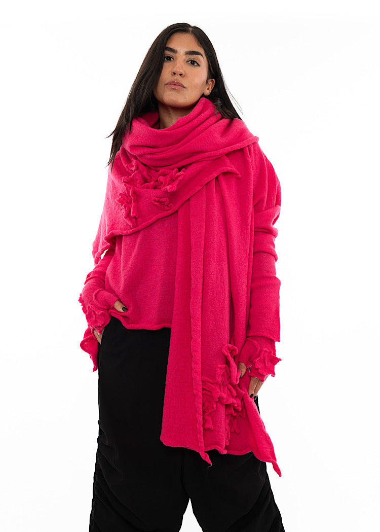 RUNDHOLZ BLACK LABEL KNITTED SCARF