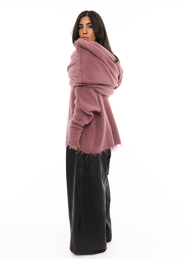 RUNDHOLZ DIP KNITTED SCARF