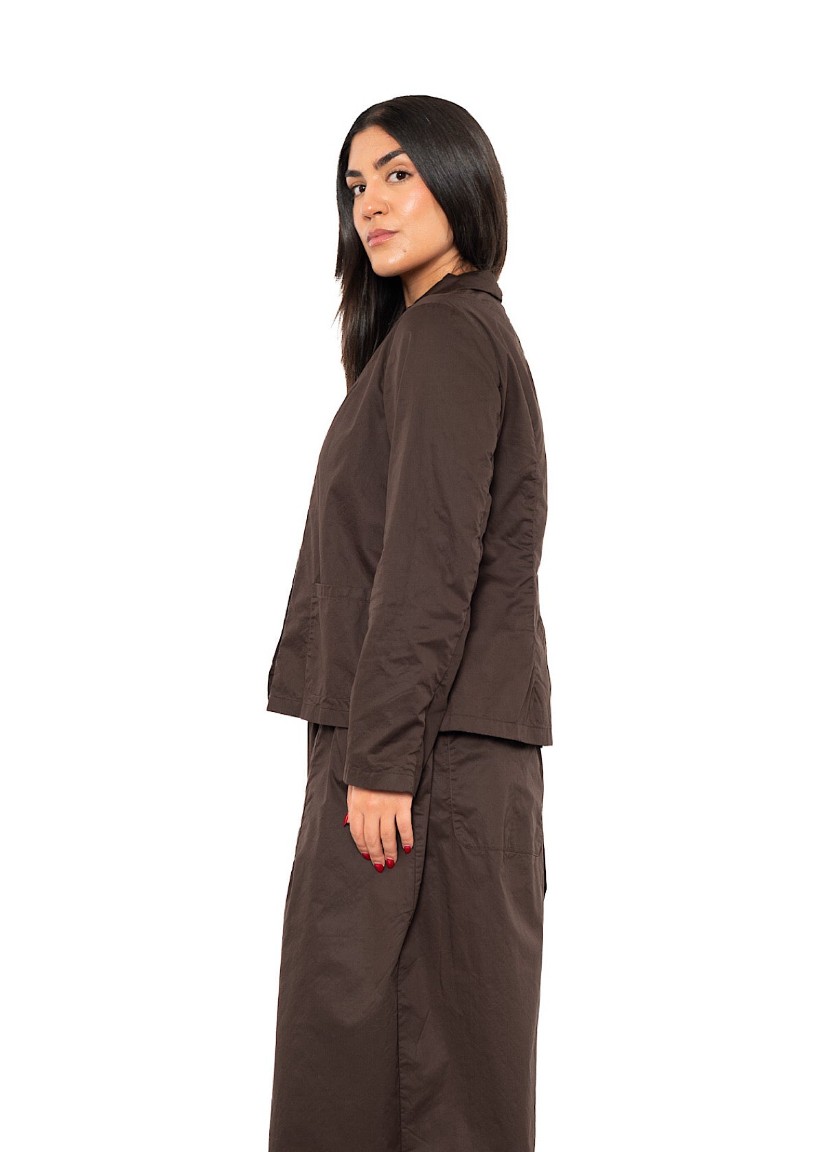 BOXY LIGHTWEIGHT COTTON JACKET
