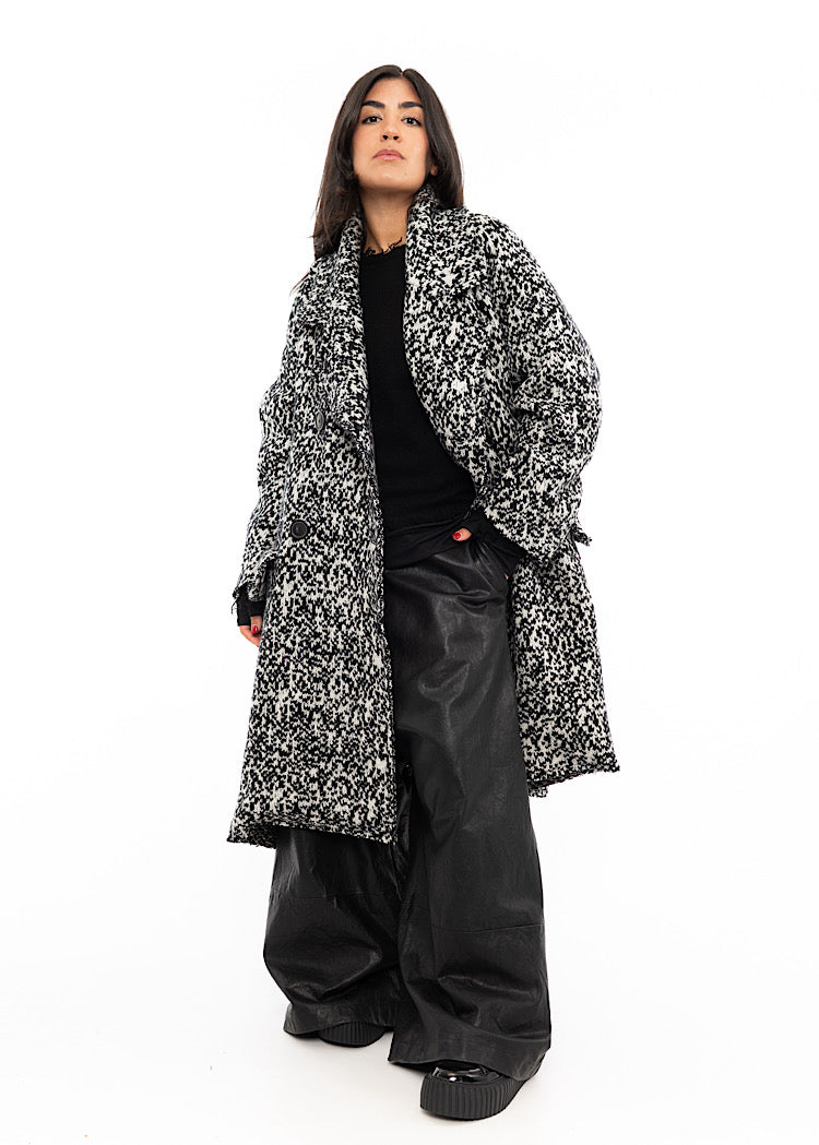 RUNDHOLZ MAINLINE KNITTED COAT