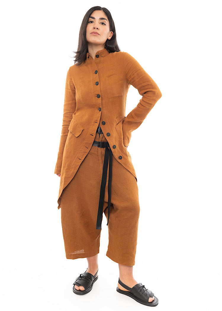 PAL OFFNER CROPPED BELTED TROUSER