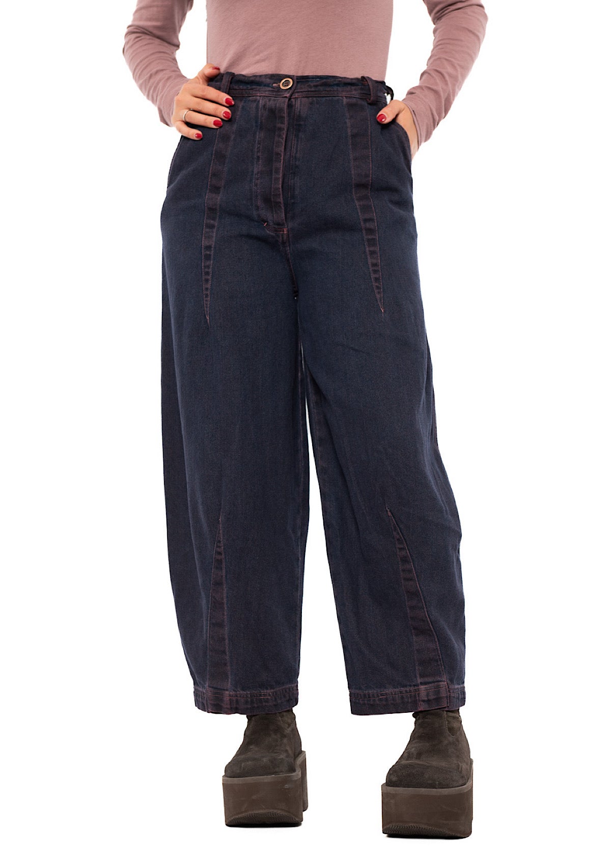 DENIM BALLOON TROUSER
