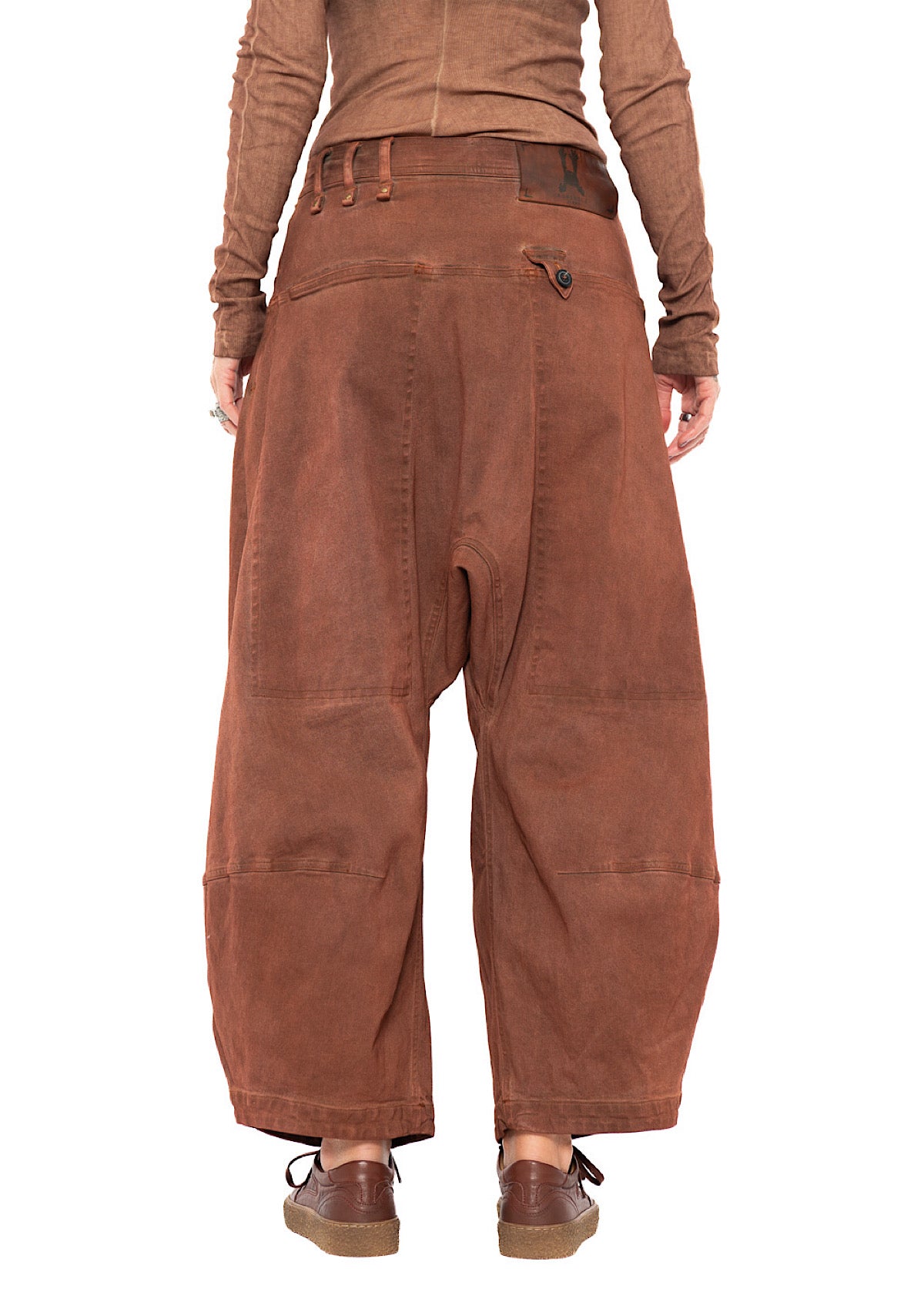 SIGNATURE BALLOON DENIM TROUSER