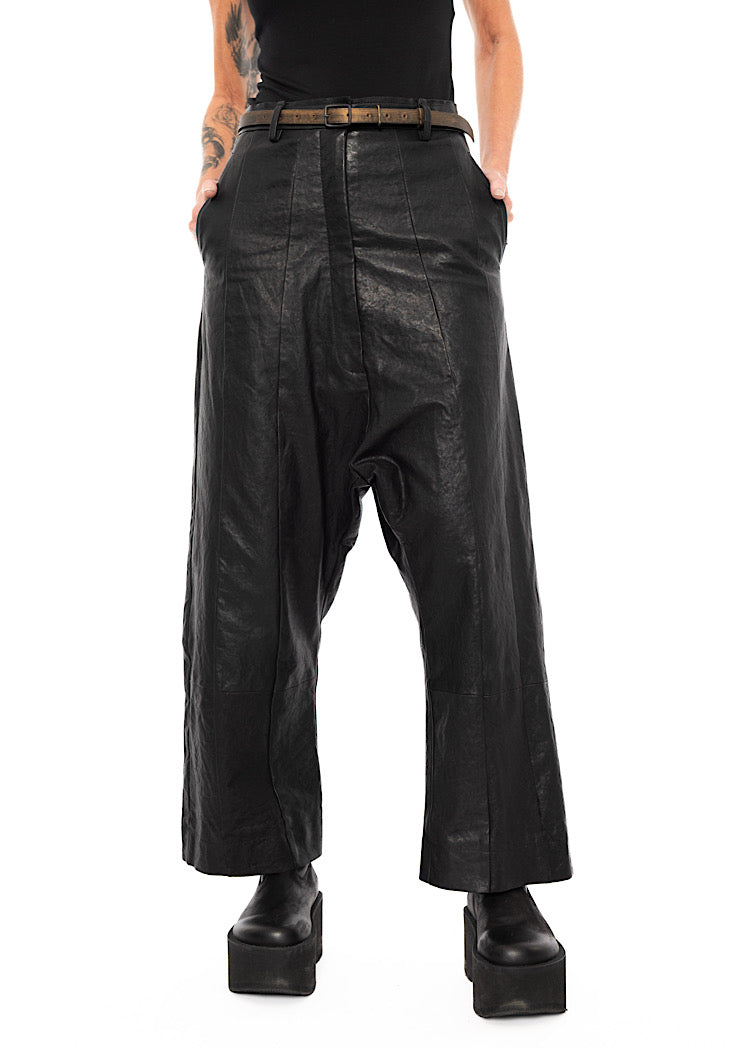 SKINNY LEATHER BELT