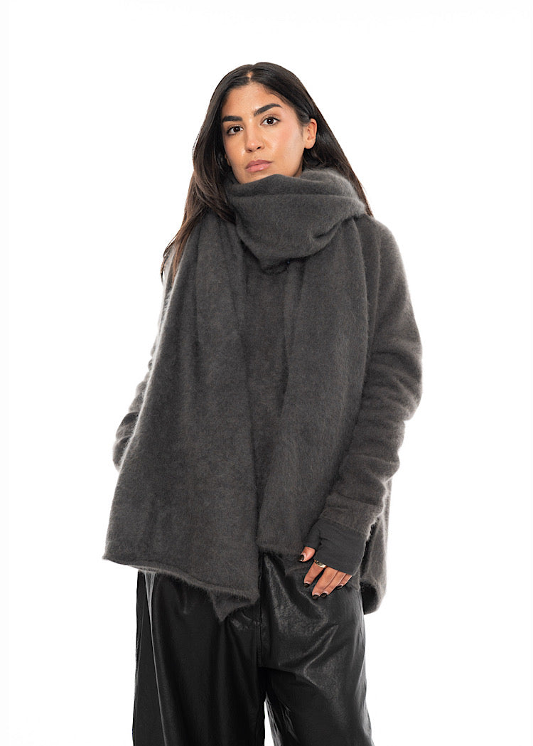 RUNDHOLZ MAINLINE KNITTED SCARF