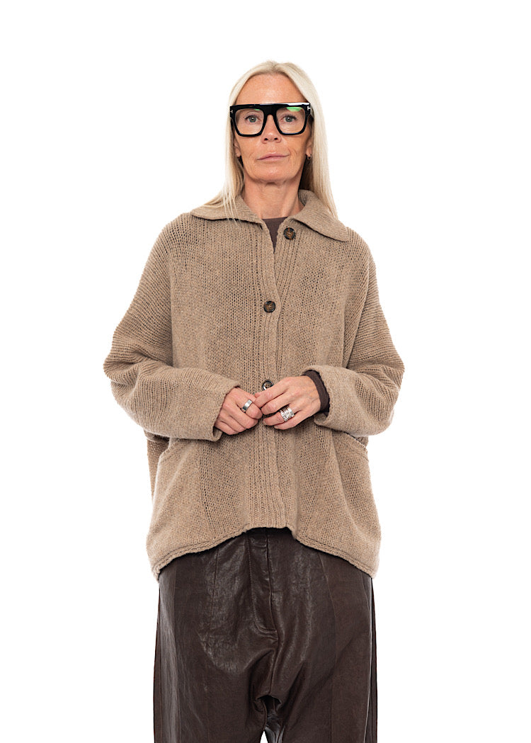 RELAXED KNIT CARDIGAN