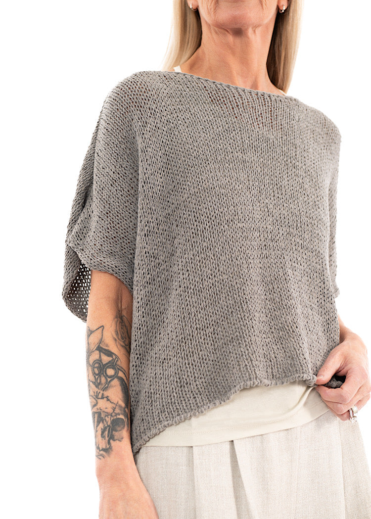 SORT AARHUS KNITTED TOP