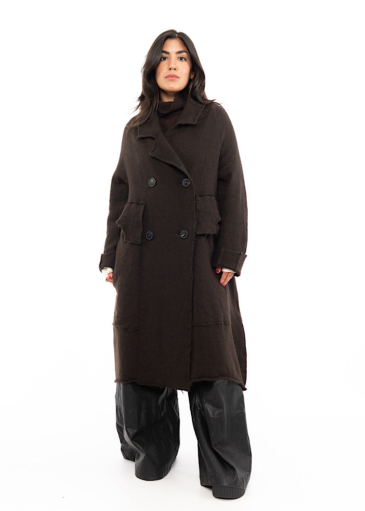 RUNDHOLZ MAINLINE KNITTED COAT