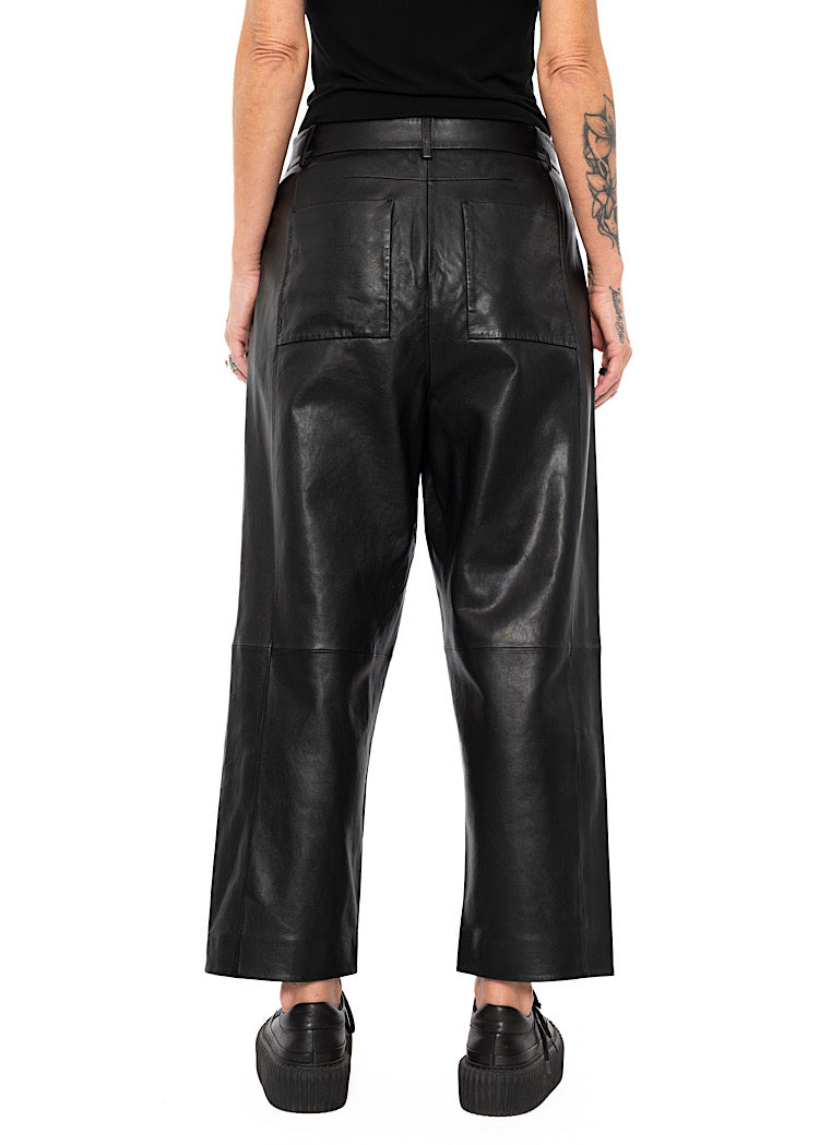 ANNETTE GÖRTZ LEATHER HOSS TROUSER