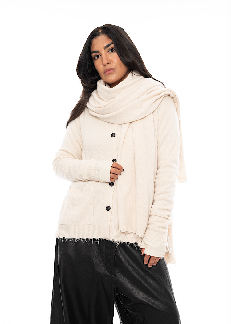 RUNDHOLZ MAINLINE KNITTED SCARF