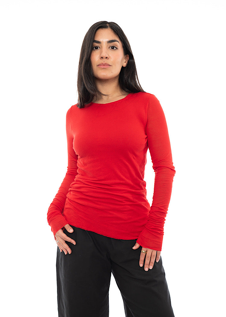 AEQUAMENTE COTTON JERSEY TOP