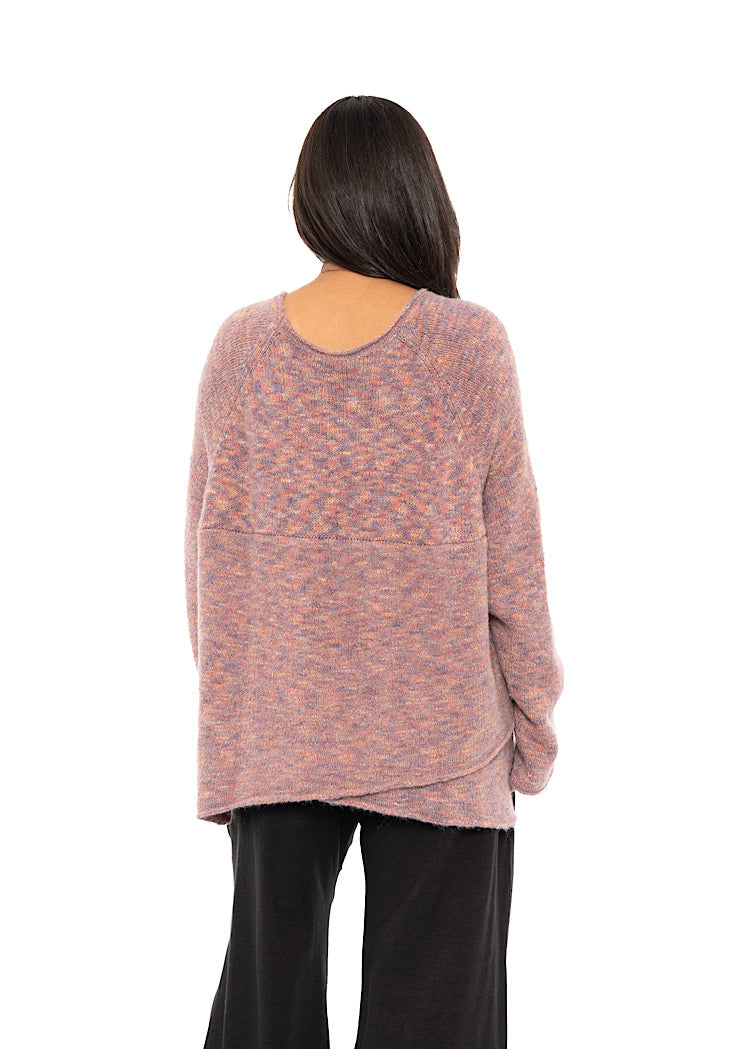 MÉLANGE KNITTED PULLOVER