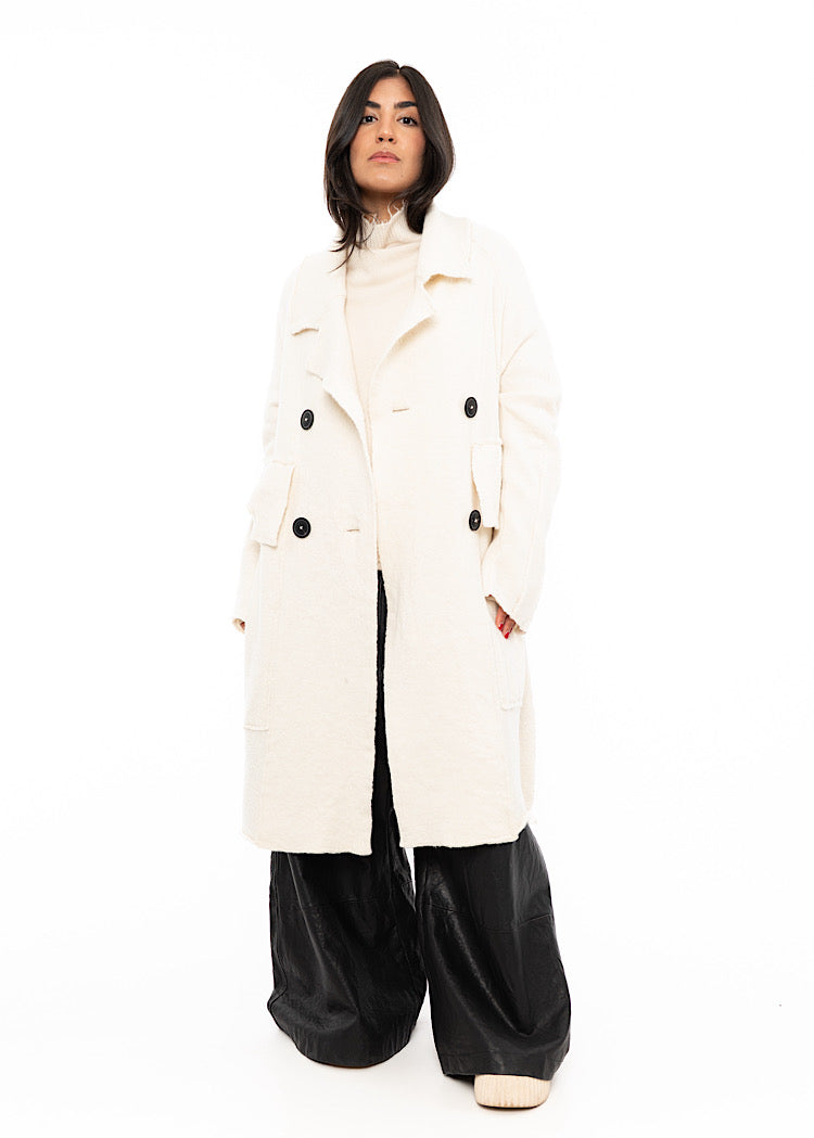 RUNDHOLZ MAINLINE KNITTED COAT