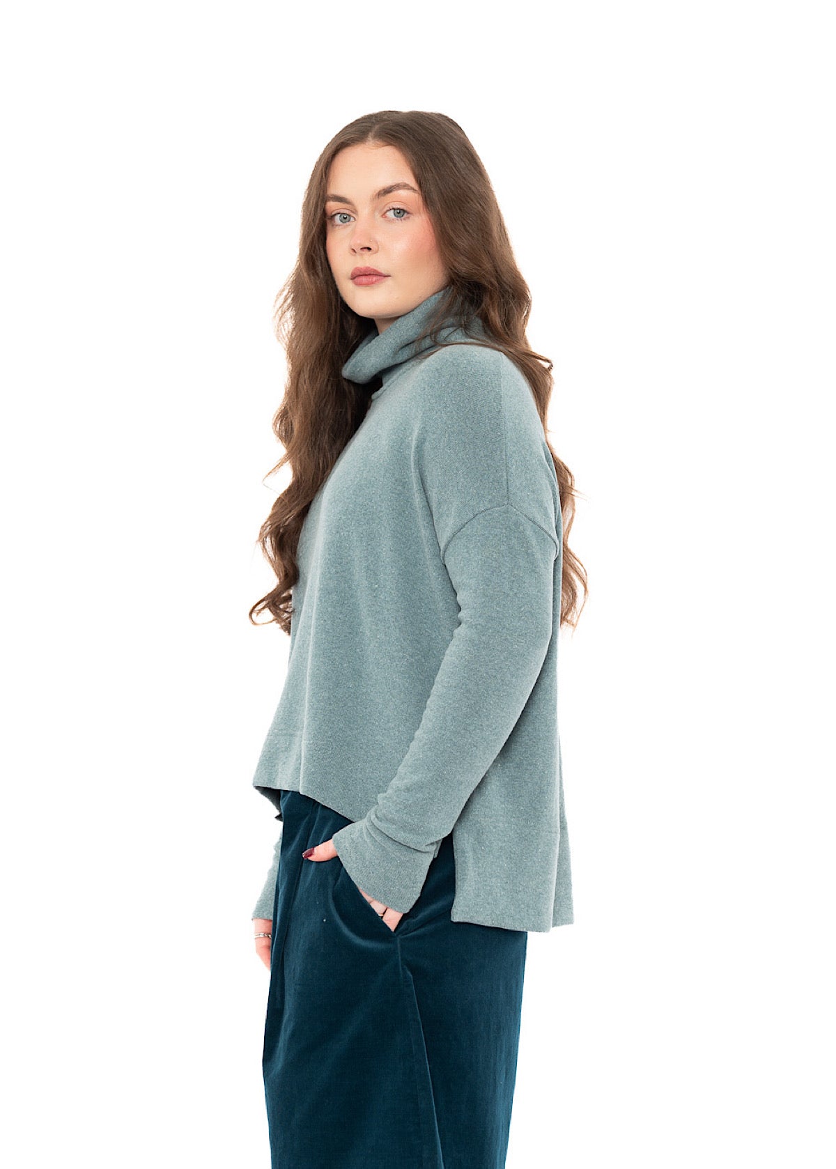 SIGNATURE COTTON-FLEECE MOYET PULLOVER