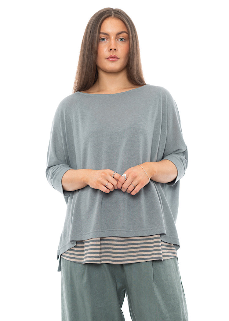 MAMA B TELA L PULLOVER