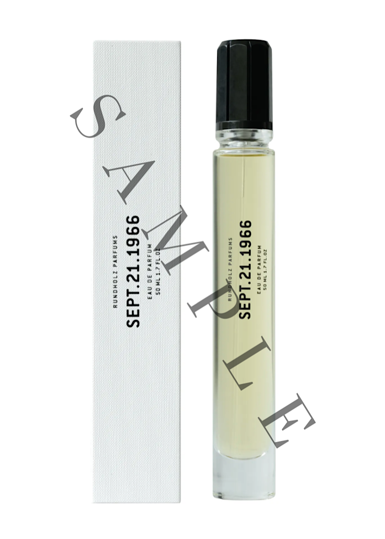 RUNDHOLZ SAMPLE PARFUM SEPT.21.1966