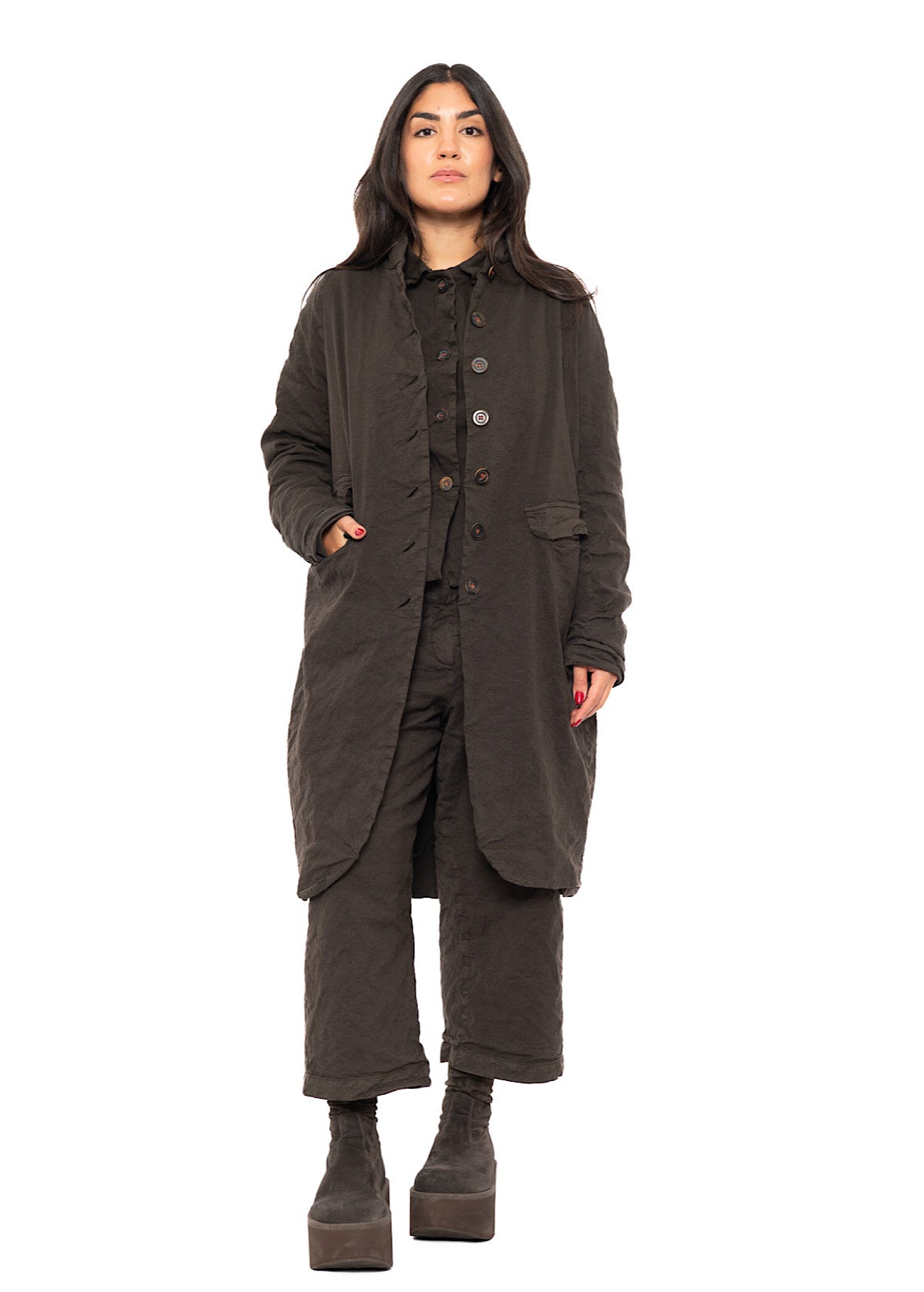 COTTON-TWILL MARTHE COAT