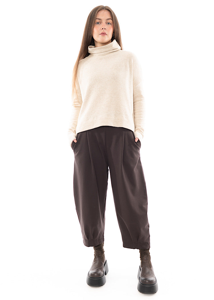 MAMA B BIANCO F TROUSER