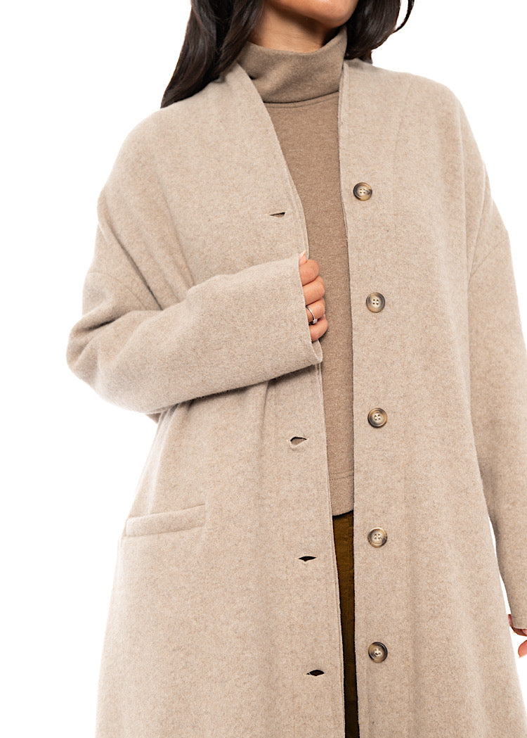 LONGLINE AZIMUT COAT