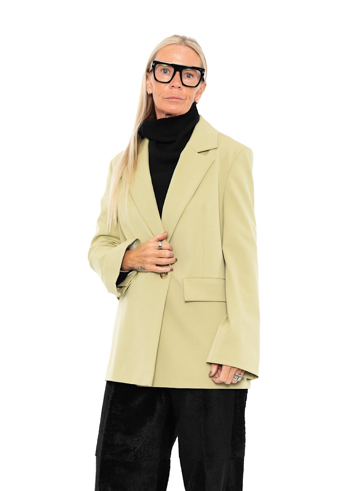 VIRGIN WOOL TAILORED JACKET