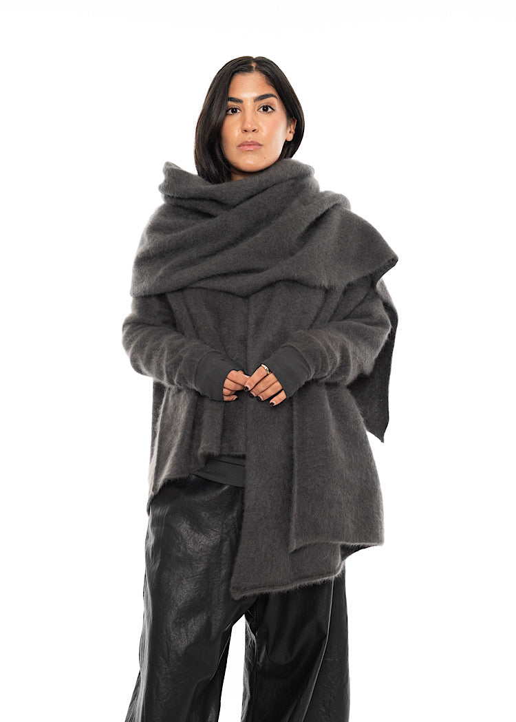 RUNDHOLZ MAINLINE KNITTED SCARF