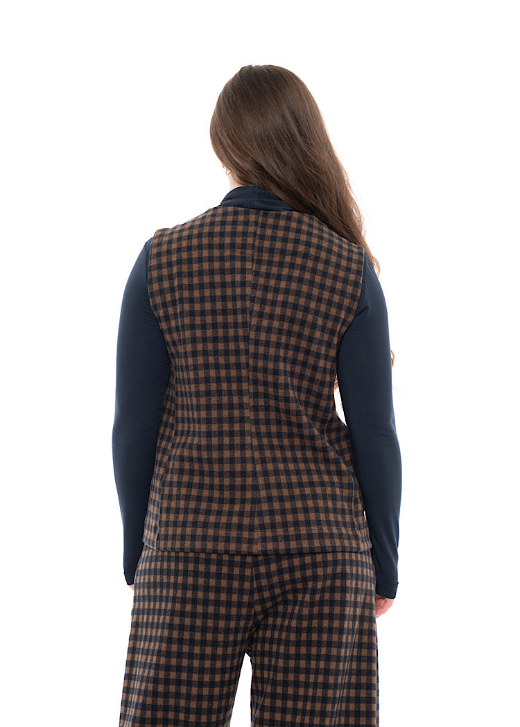 CHECKED GENNY WAISTCOAT