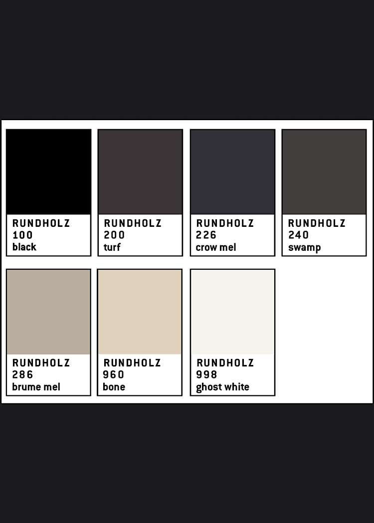 RUNDHOLZ MAINLINE TROUSER *TURF BLACK* (Shown in TURF WASH)