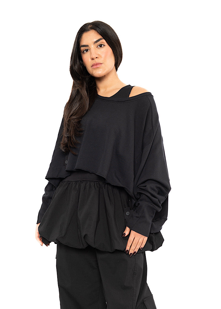 PLU CROPPED PULLOVER