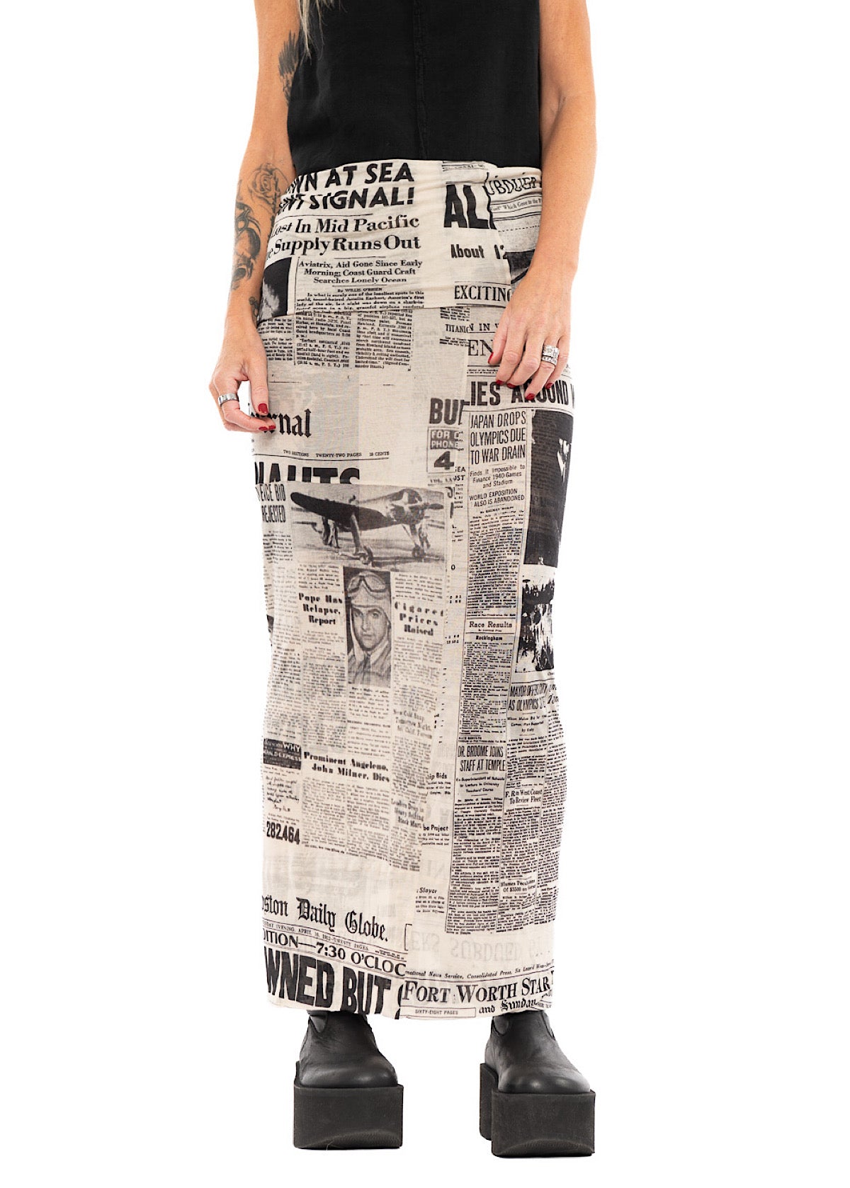 RUNDHOLZ DIP SKIRT