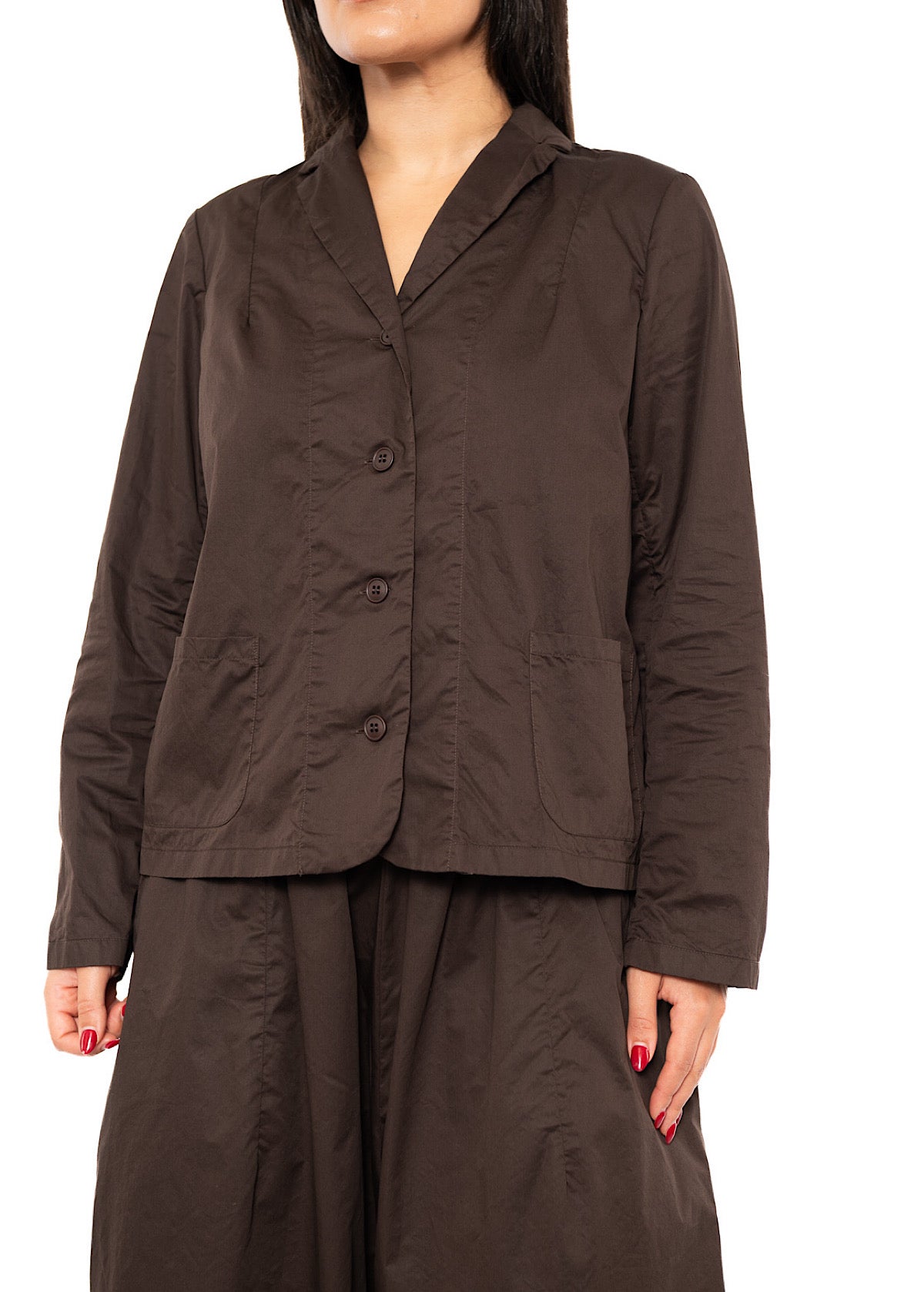 BOXY LIGHTWEIGHT COTTON JACKET