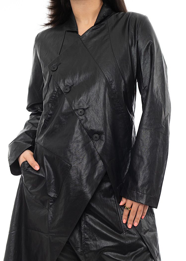 PAL OFFNER DRAPED COAT