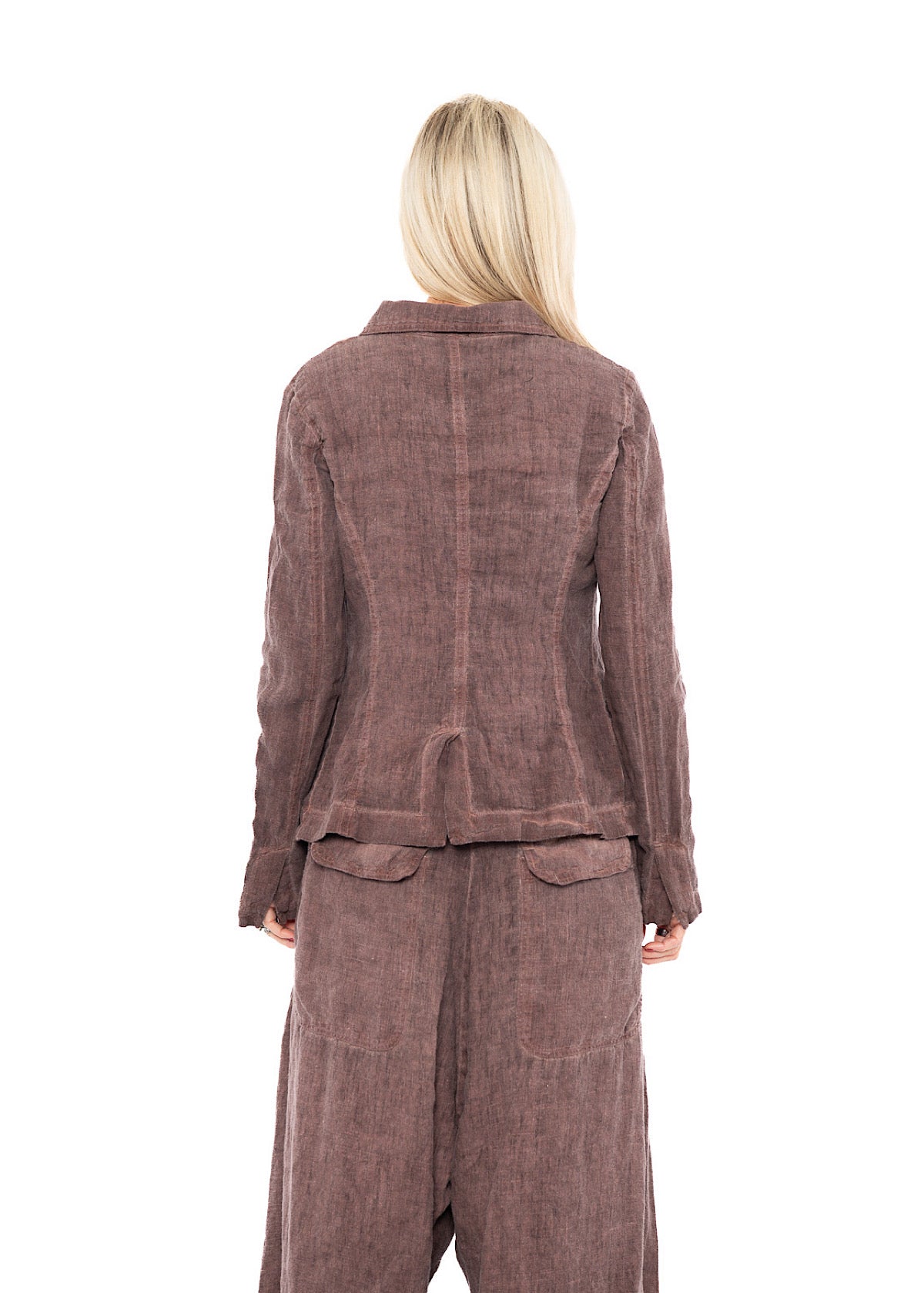 WINTER LINEN TAILORED JACKET