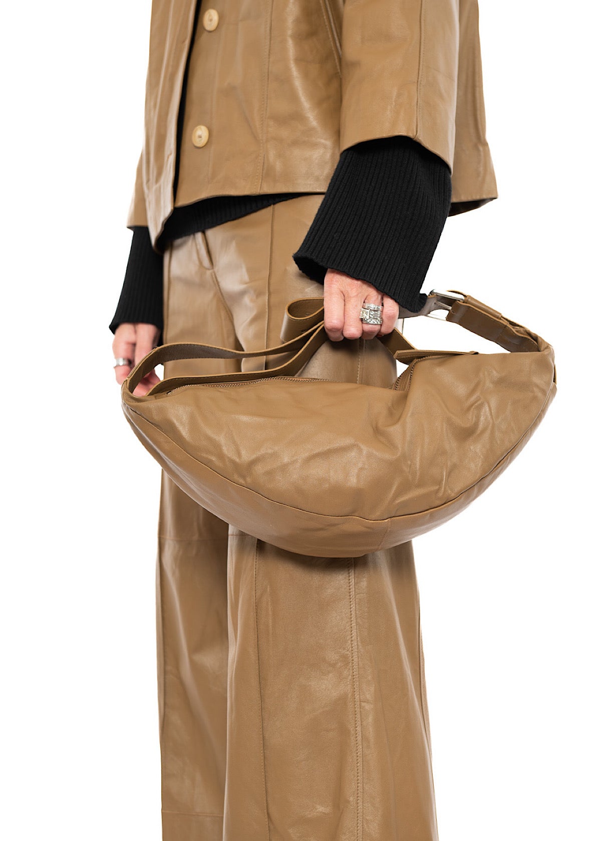 CROSSBODY LEATHER BAG