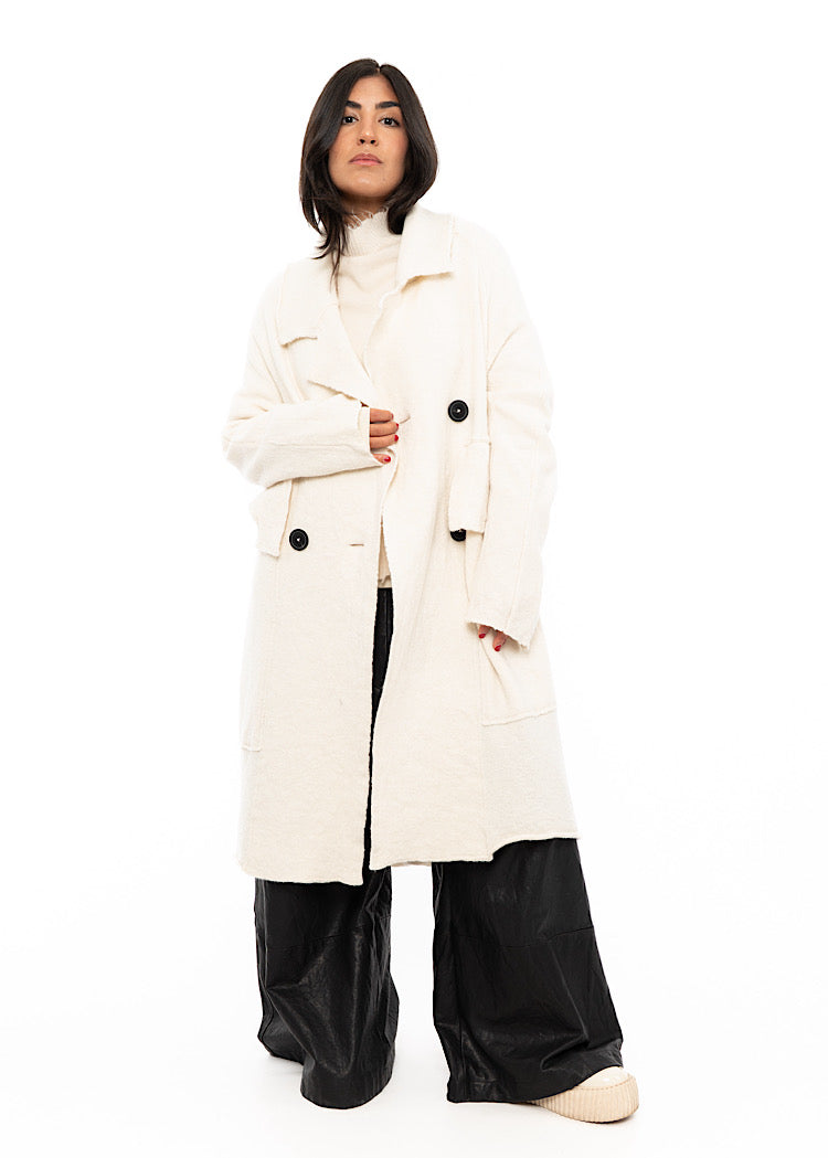RUNDHOLZ MAINLINE KNITTED COAT