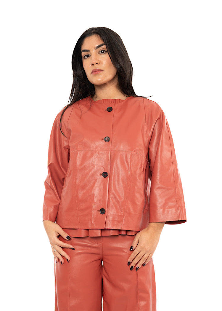 ANNETTE GÖRTZ LAO LEATHER JACKET