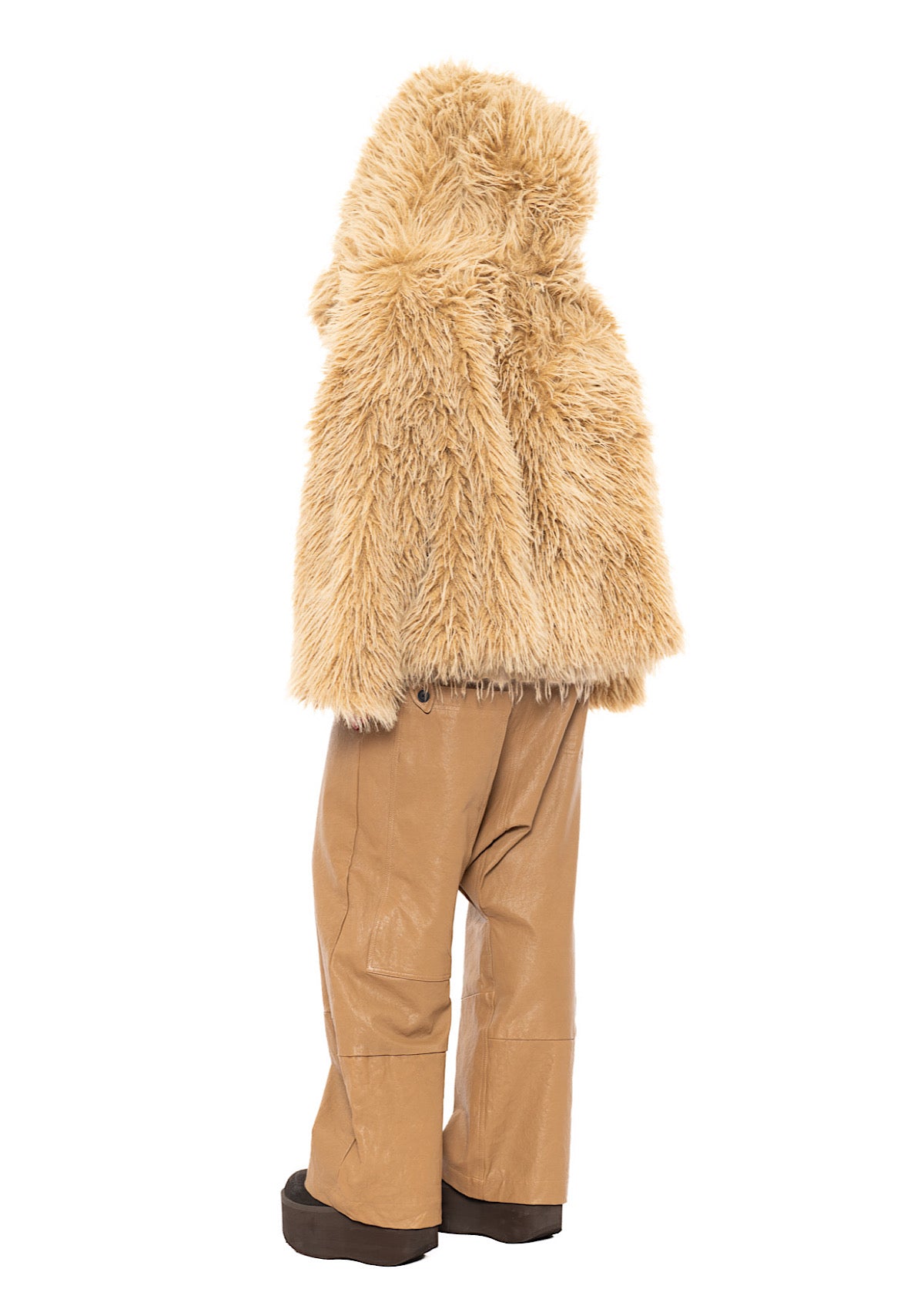 OVERSIZED FAUX FUR JACKET