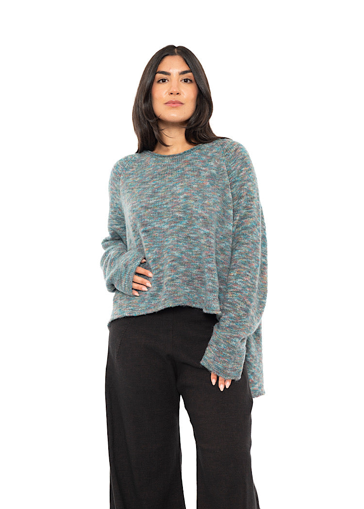 MÉLANGE KNITTED PULLOVER