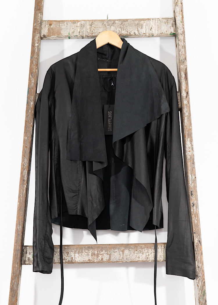 PRE-LOVED SORT AARHUS LEATHER JACKET