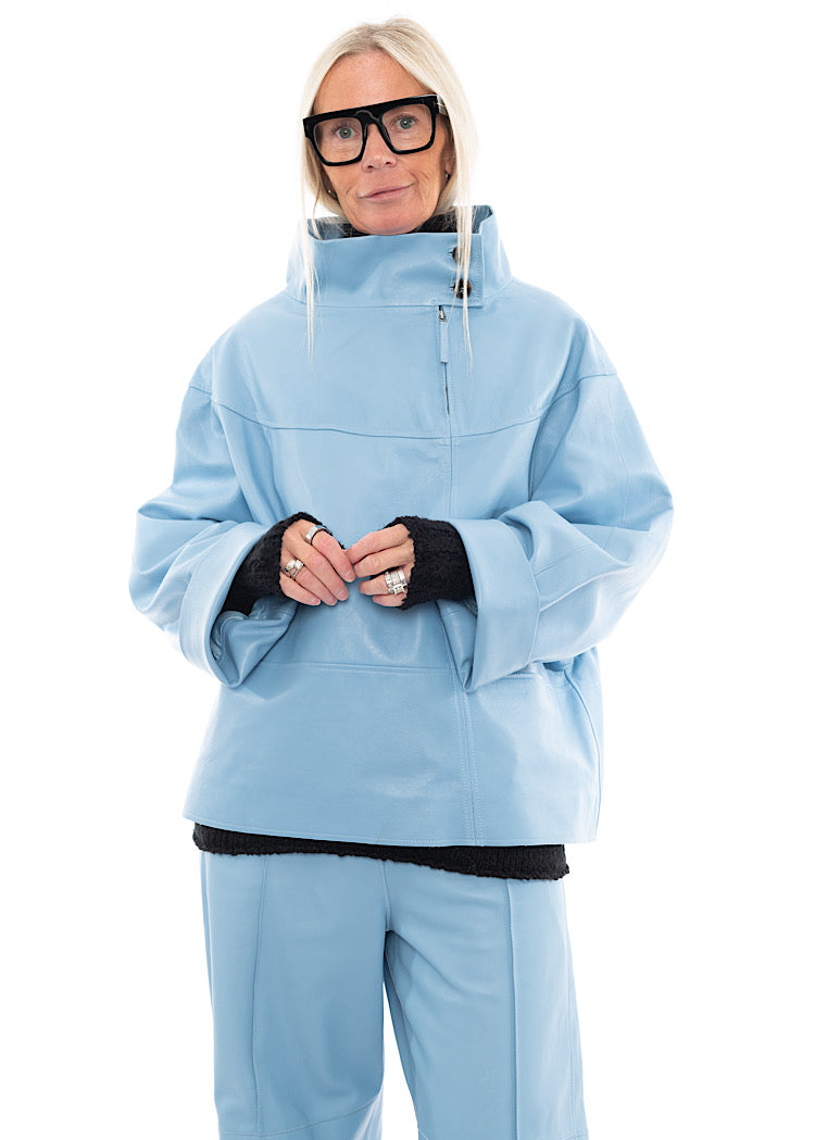 ANNETTE GÖRTZ SALMA LEATHER PULLOVER