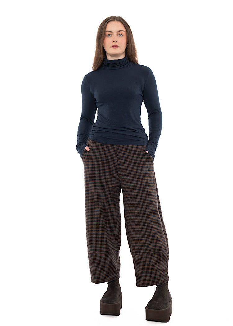 MICRO-CHECK RIMA JQ TROUSER