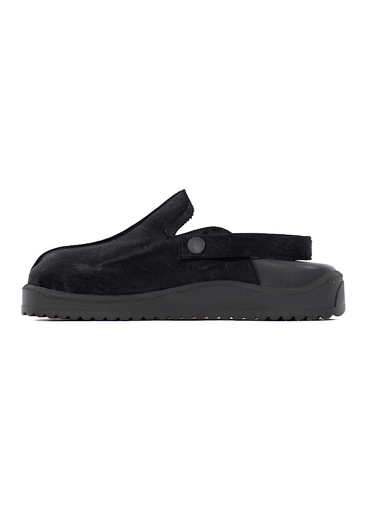 SORT AARHUS SLINGBACK MULE