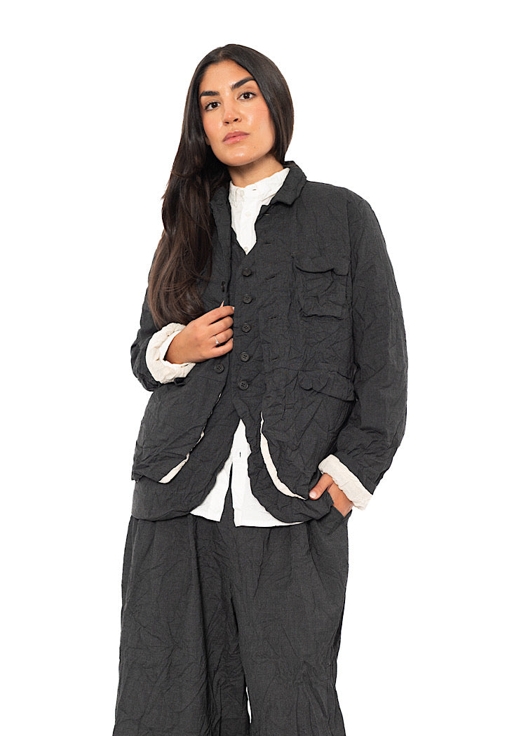 CRINKLE UTILITY JACKET