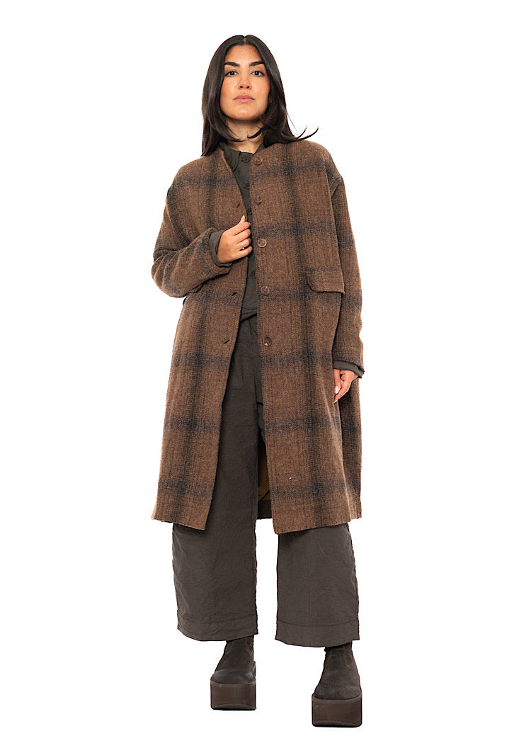 HARRIS TWEED MARINA COAT