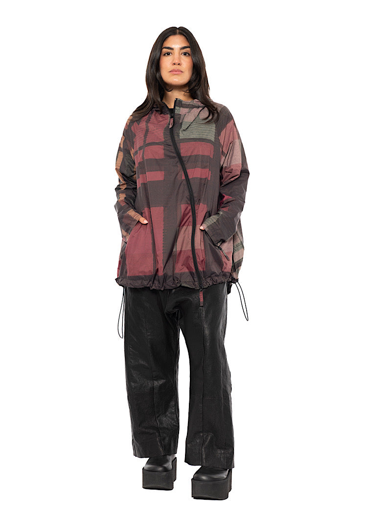 HERITAGE CHECK TECHNICAL RAIN JACKET
