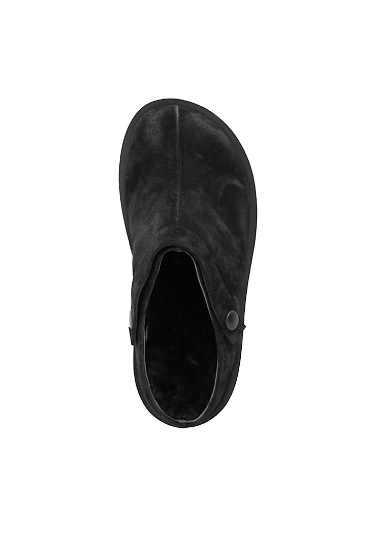 SUEDE PLATFORM CLOG