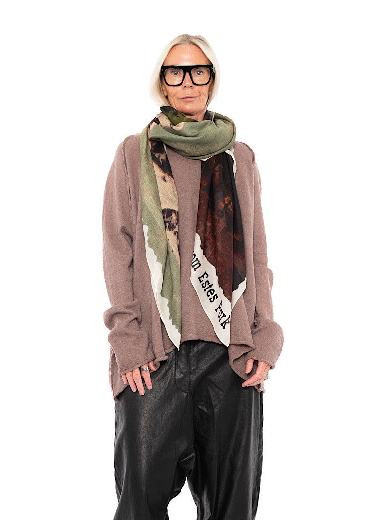 LANDSCAPE PRINT SCARF