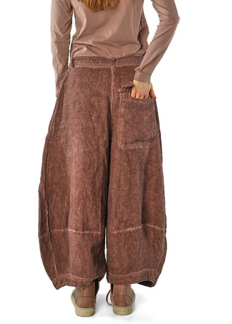 WINTER LINEN BALLOON TROUSER *PARK CLOUD* (Shown in CRY CLOUD)