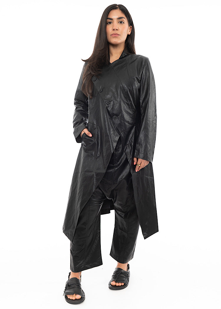 PAL OFFNER DRAPED COAT